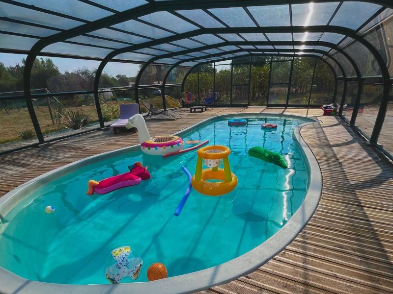 La piscine chauffée